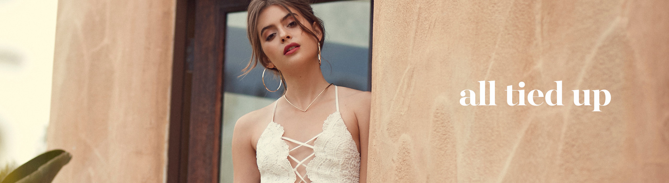 Lace Up Clothing - Outfits, Tie Up Dresses, Laced Up Tops | Tobi